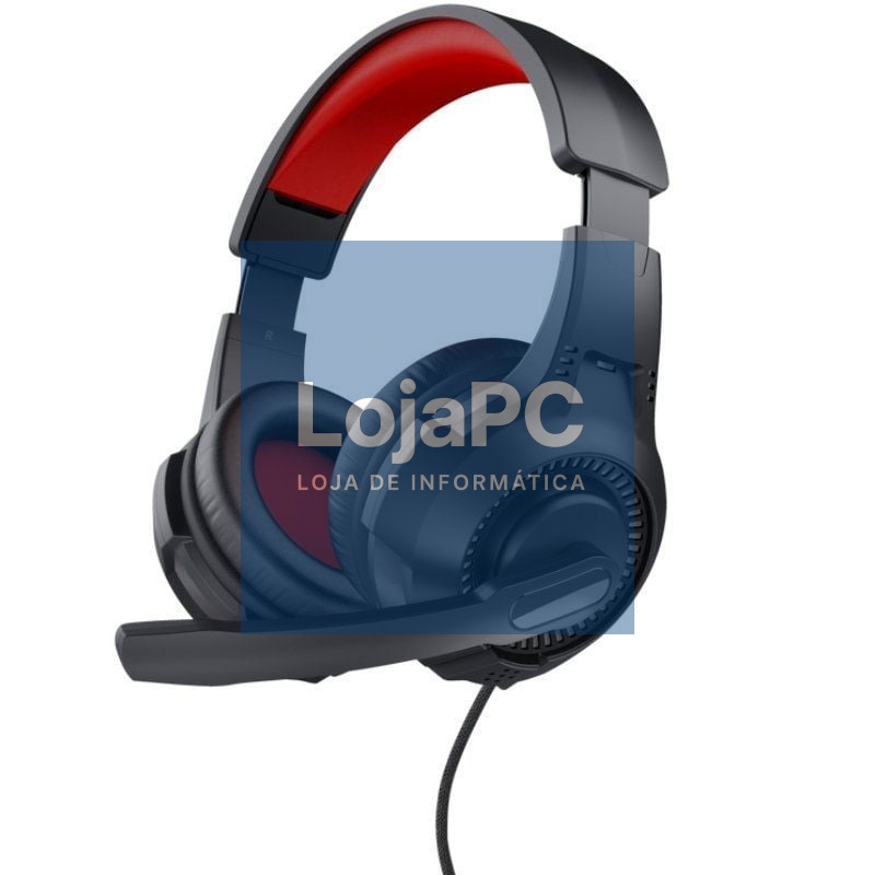 Auscultadores Gaming com Microfone Trust Gaming 24785/ Jack 3.5/ Rojos y Pretos