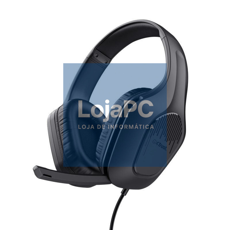 Auscultadores Gaming com Microfone Trust Gaming GXT 415 Zirox/ Jack 3.5/ Pretos