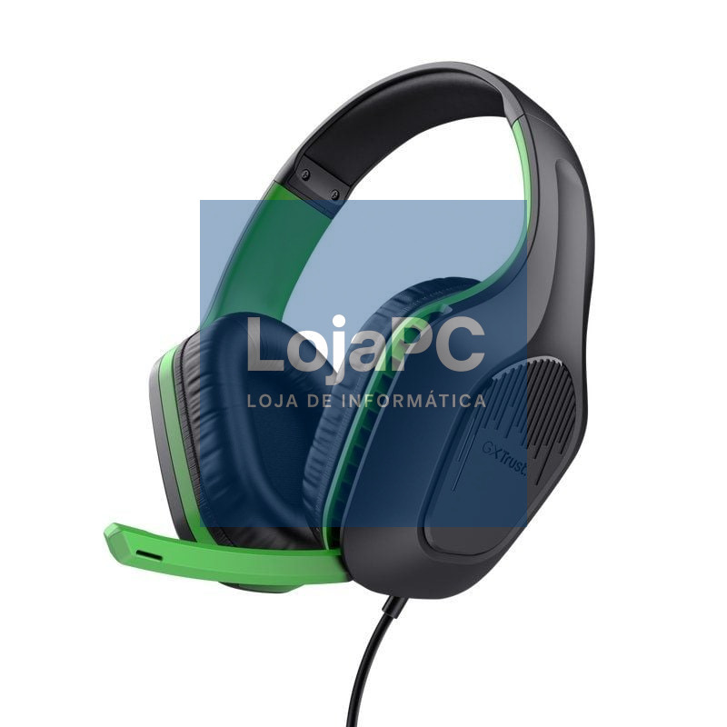 Auscultadores Gaming com Microfone Trust Gaming GXT 415 Zirox Xbox/ Jack 3.5/ Verdes