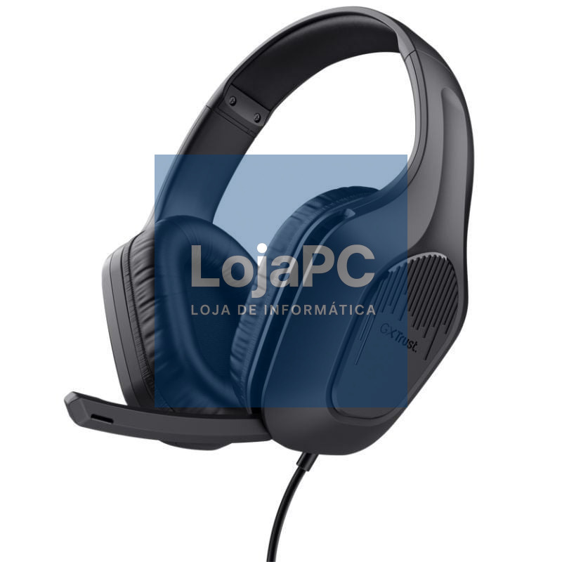 Auscultadores Gaming com Microfone Trust Gaming GXT 417 Zirox/ Jack 3.5/ Pretos