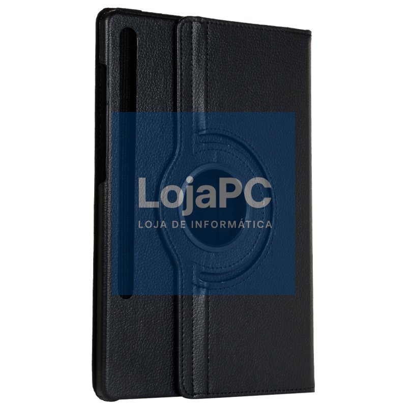 COOL Case for Samsung Galaxy Tab S7 FE T736 Smooth Leatherette Black 12.4 in. — imagem 3