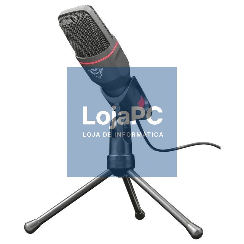Microfone Trust Gaming GXT 212 Mico/ Jack 3.5/ USB 2.0
