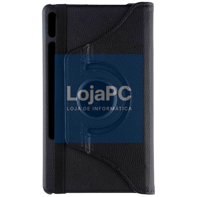 COOL Case for Samsung Galaxy Tab S7 Plus / Tab S8 Plus Smooth Leatherette Black 12.4 in. — imagem 2