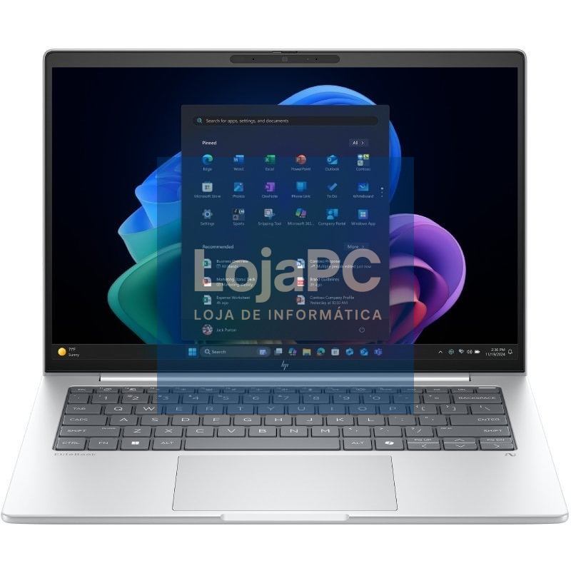 Portátil HP EliteBook 8 G1i D93WDET Intel Core Ultra 7-256V/ 16GB/ 512GB SSD/ 14'/ Win11 Pro