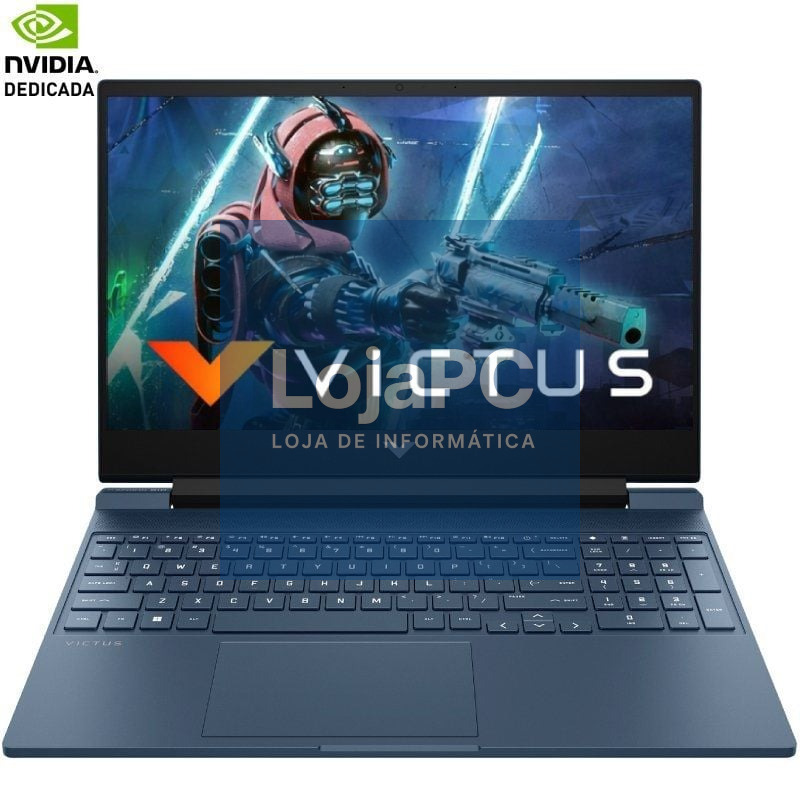 Portátil Gaming HP Victus 15-FA2039NS Intel Core 7-240H/ 32GB/ 1TB SSD/ GeForce RTX 5060/ 15.6'/ sem Sistema Operativo