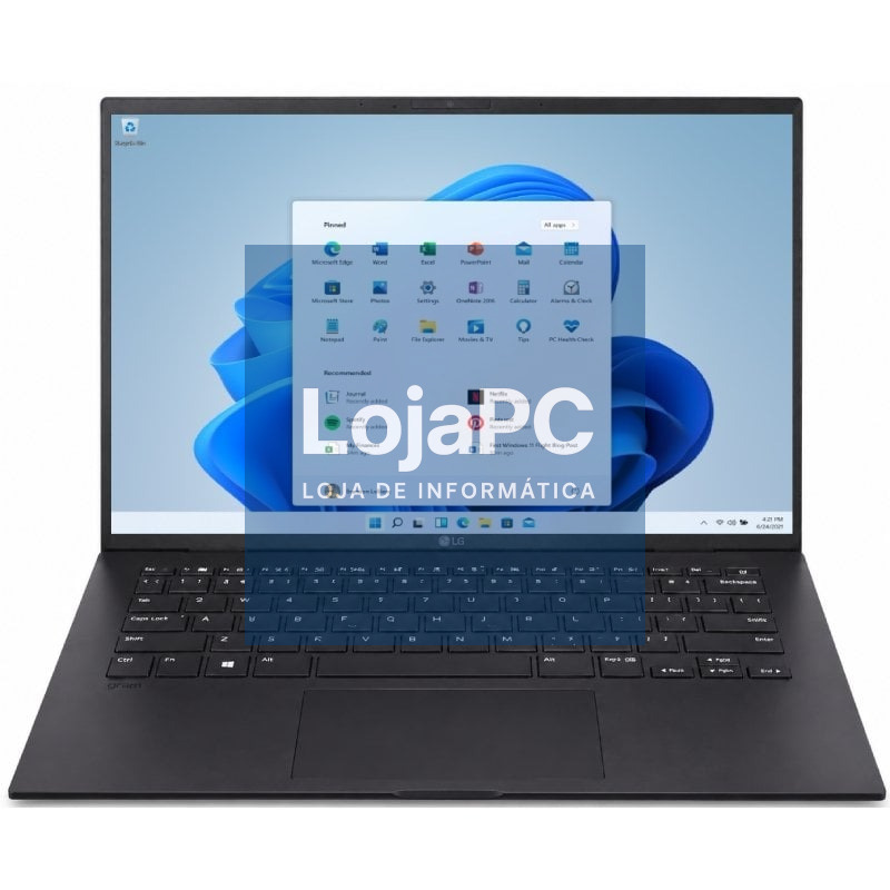 Portátil LG Gram 14ZB90S-G AA55BN Intel Core Ultra 5-115U/ 16GB/ 512GB SSD/ 14'/ Win11