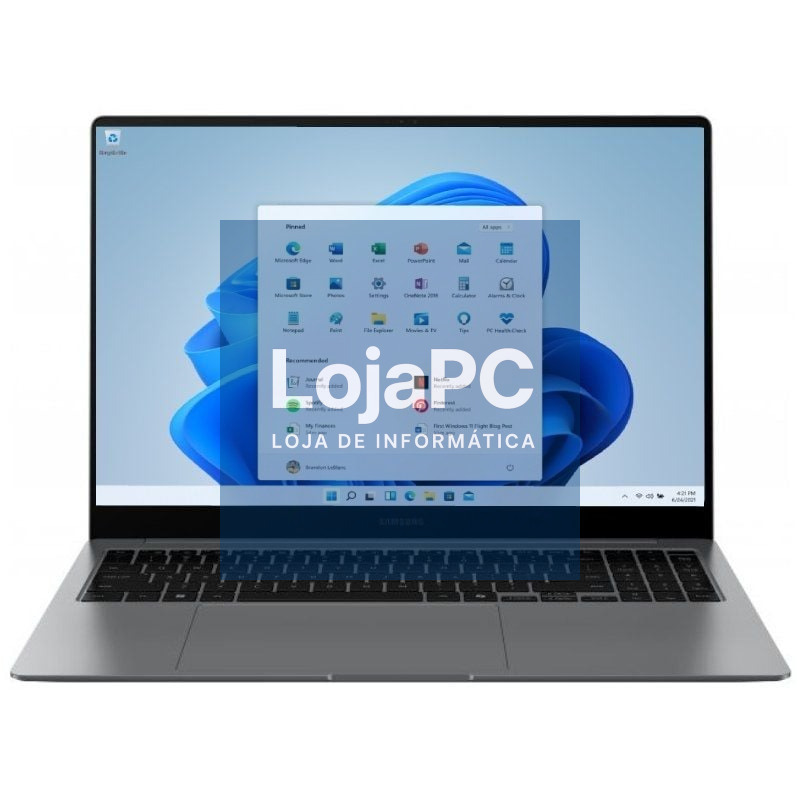 Portátil Samsung Galaxy Book5 Pro Intel Core Ultra 7-258V/ 32GB/ 512GB SSD/ 16' Táctil/ Win11 Pro