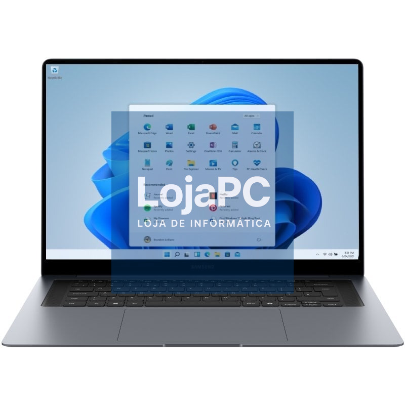 Portátil Samsung Galaxy Book6 Pro Intel Core Ultra 7-356H/ 32GB/ 512GB SSD/ 16' Táctil/ Win11 Pro