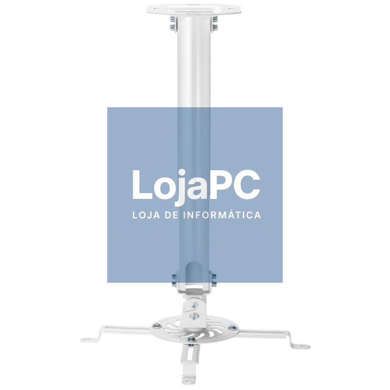 Suporte de tecto para Projector Aisens CP04TSRE-133/ Inclinável/ Extensible/ Rotativo/ até 13.5kg