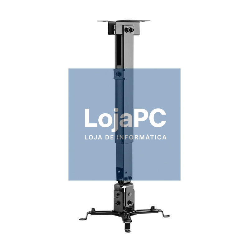 Suporte de tecto/ Parede para Projector Aisens CWP01TSE-047/ Inclinável/ Extensible/ até 20kg