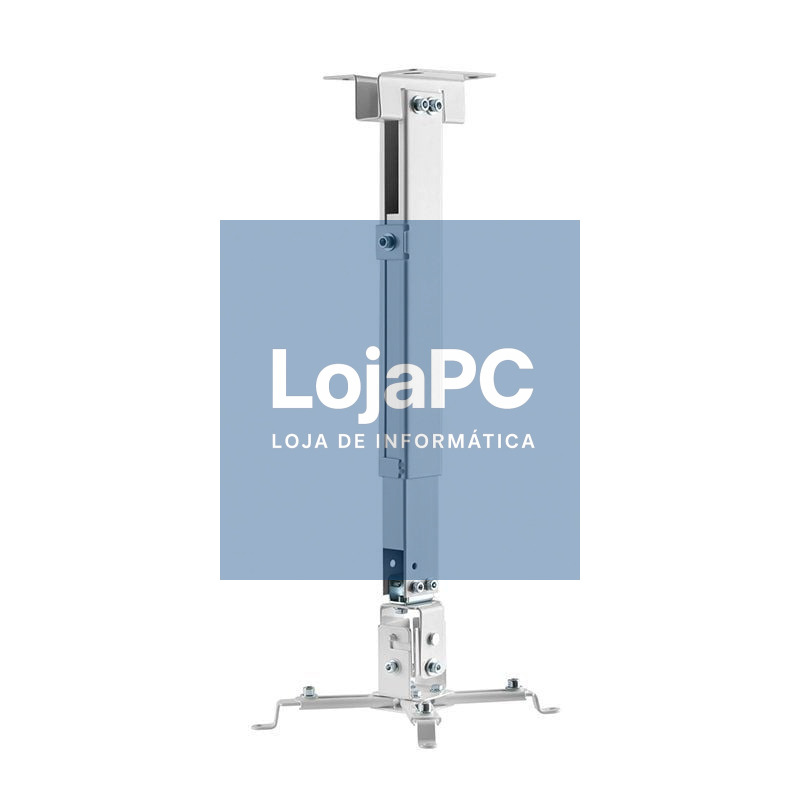 Suporte de tecto/ Parede para Projector Aisens CWP01TSE-049/ Inclinável/ Extensible/ até 20kg