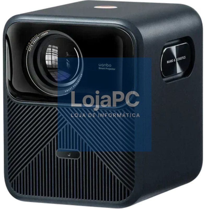 Projector Portátil Wanbo 2025 Mozart 1 Pro/ 1200 Lúmenes/ Full HD/ HDMI/ WiFi/ Azul Escuro