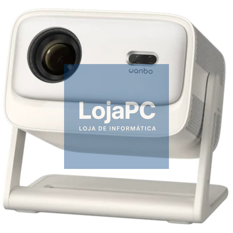 Projector Portátil Wanbo Vali 1 Pro/ 900 Lúmenes/ Full HD/ HDMI/ Bluetooth/ WiFi/ Beige