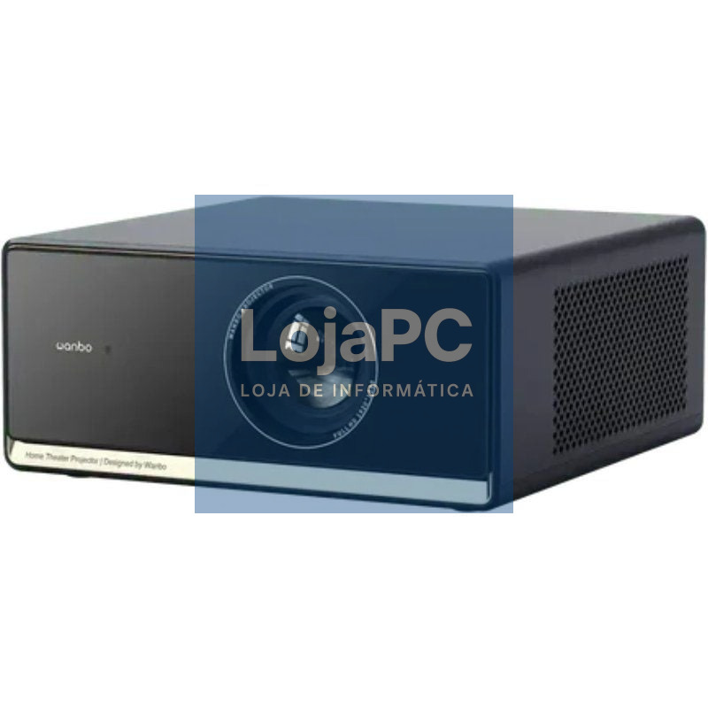 Projector Portátil Wanbo X5 Pro/ 1100 Lúmenes/ Full HD/ HDMI/ WiFi/ Azul Escuro