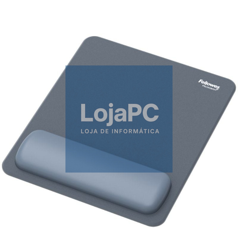 Tapete de rato Ergonómica Fellowes Breyta/ 17.5 x 200 x 240mm/ Azul