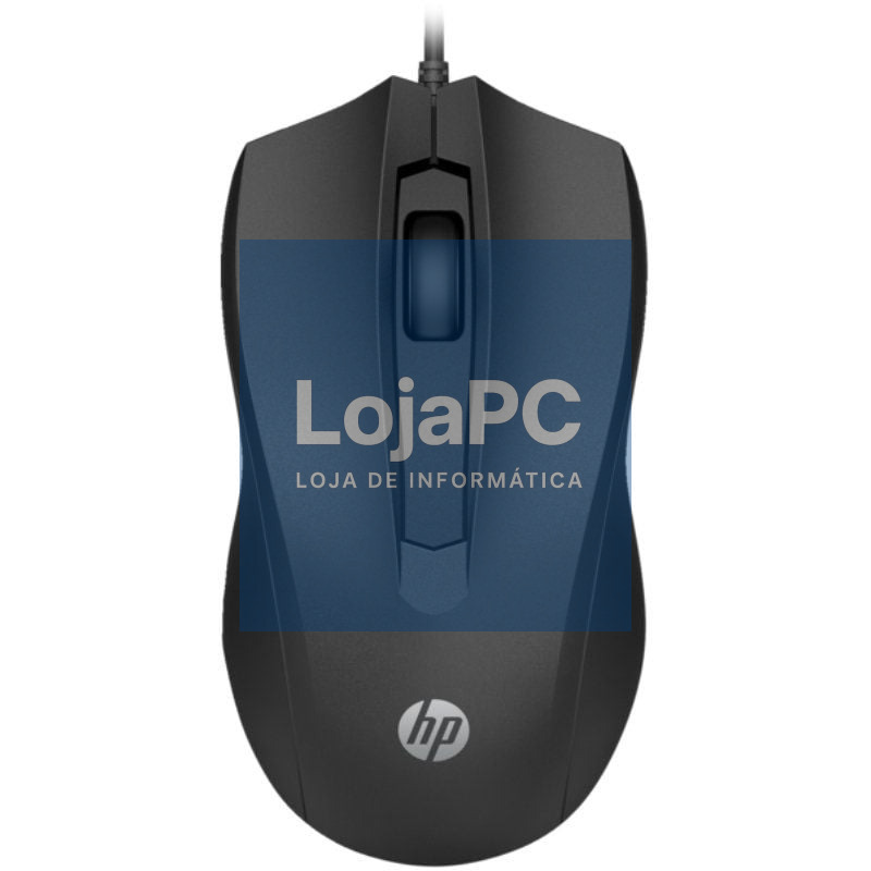 Rato HP 105/ até 1600 DPI/ Preto