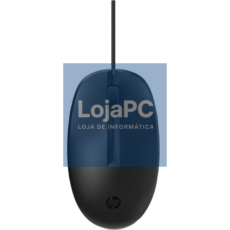 Rato HP 128/ até 1200 DPI/ Preto