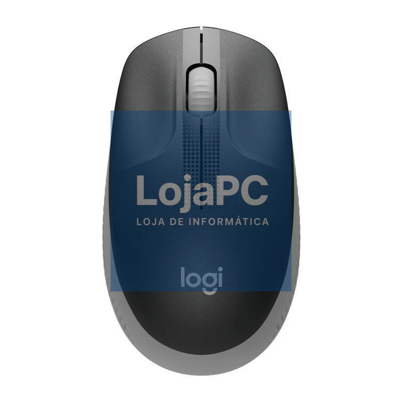 Rato sem fios Logitech M190/ até 1000 DPI/ Cinzento Medio