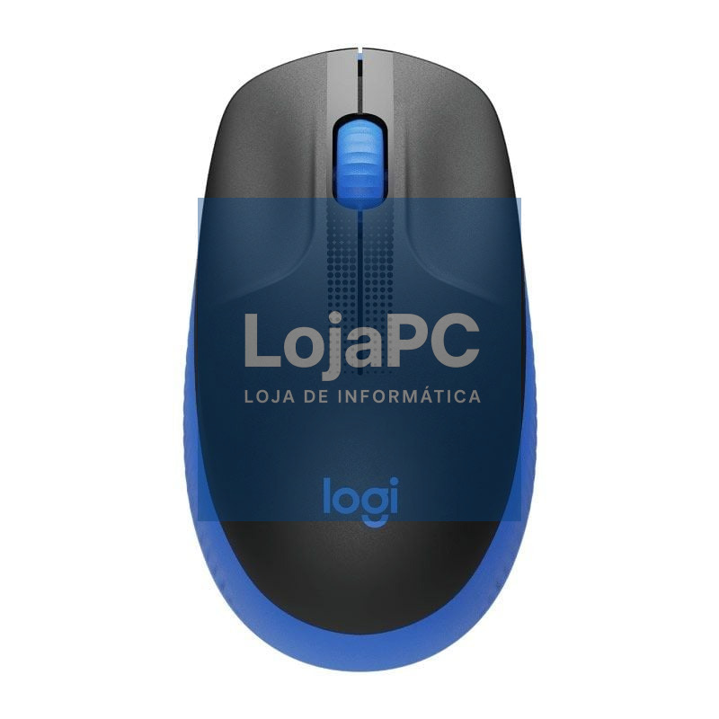 Rato sem fios Logitech M190/ até 1000 DPI/ Azul