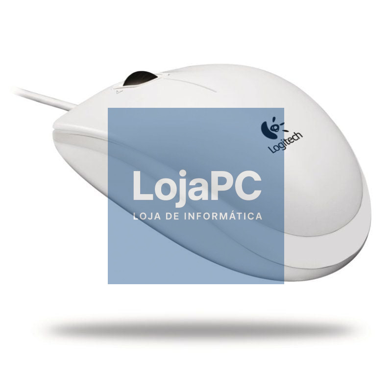 Rato Logitech B100/ até 800 DPI/ Branco