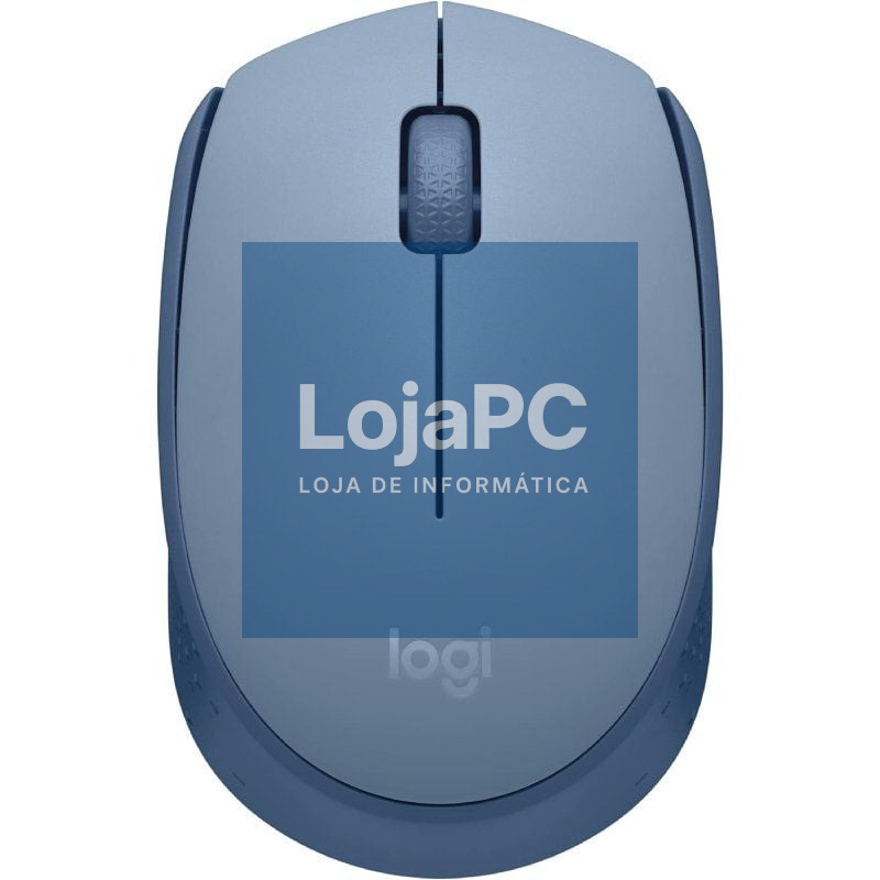 Rato sem fios Logitech M171/ até 1000 DPI/ Cinzento Azulado