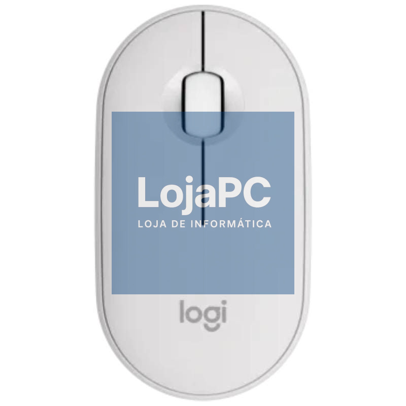 Rato sem fios Logitech Pebble 2 M350S/ até 1000 DPI/ Branco