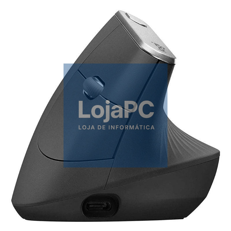 Rato Vertical sem fios Logitech Vertical MX/ Bateria recarregável/ até 4000 DPI