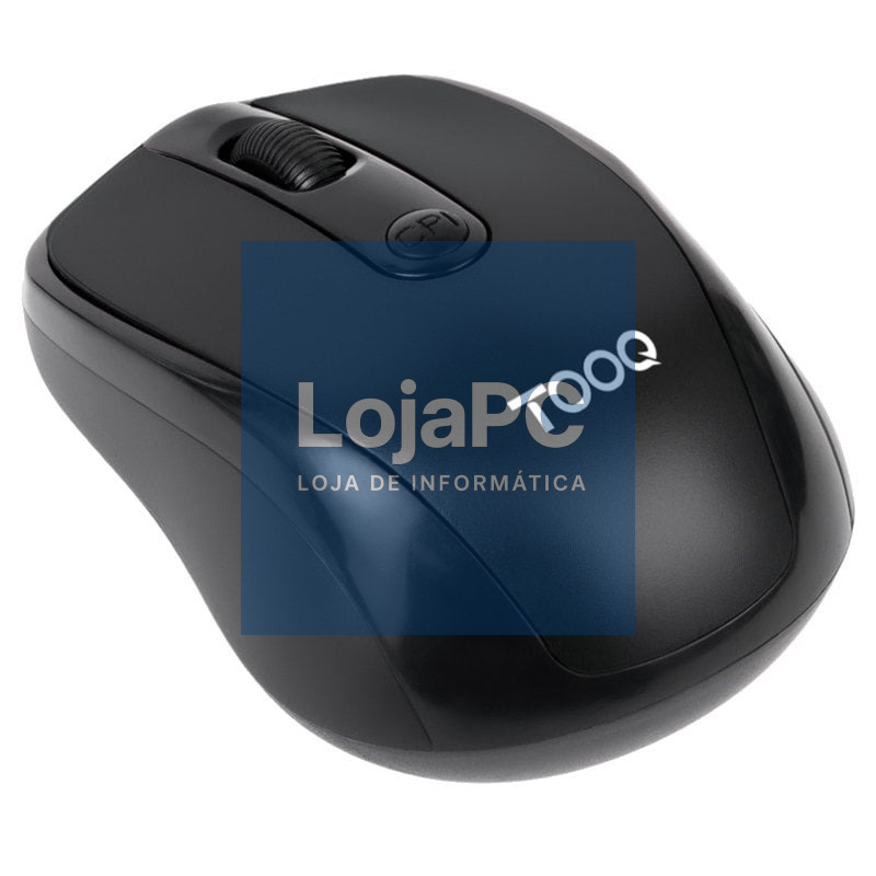 Rato sem fios TooQ TQMW-1103-B/ até 1600 DPI