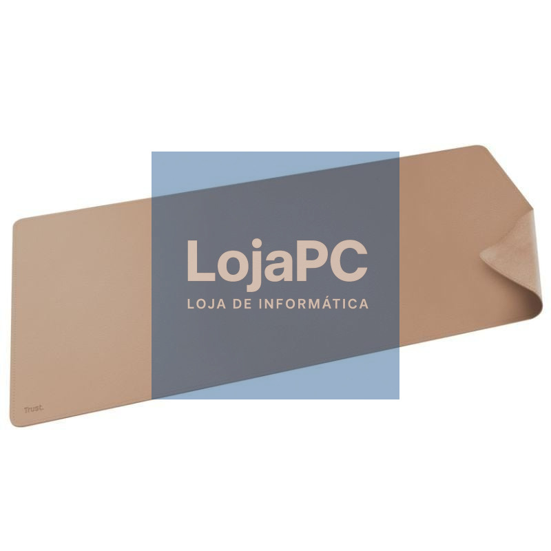Tapete de rato Trust Benya XXL 25713/ 2 x 430 x 900mm/ Beige