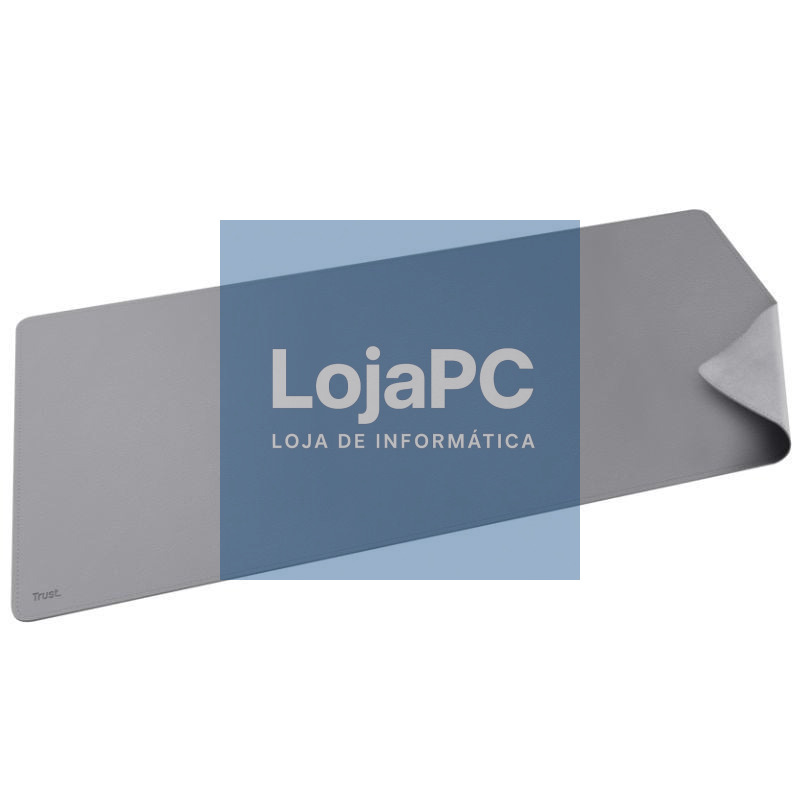 Tapete de rato Trust Benya XXL 25712/ 2 x 430 x 900mm/ Cinzento