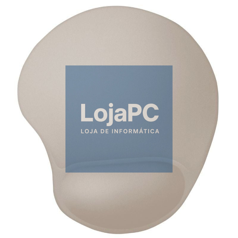 Tapete de rato Ergonómica Trust BigFoot Pad/ 16 x 205 x 236mm/ Beige