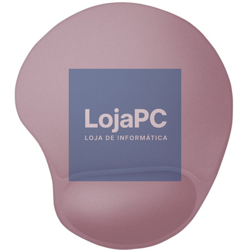 Tapete de rato Ergonómica Trust BigFoot Pad/ 16 x 205 x 236mm/ Rosa