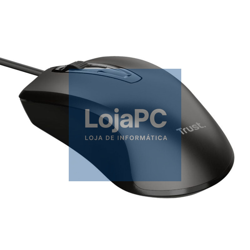 Rato Trust Basics Wired Mouse/ até 1200 DPI