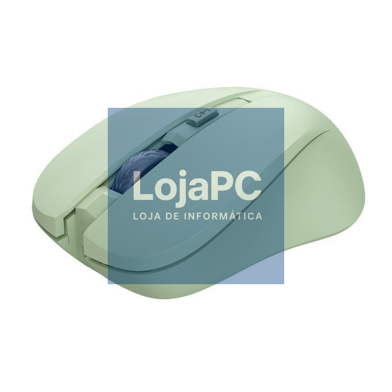 Rato sem fios Trust Mydo Silent Wireless/ até 1800 DPI/ Verde