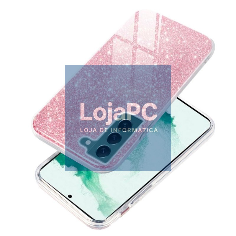COOL Case for Samsung S906 Galaxy S22 Plus Glitter Pink — imagem 2