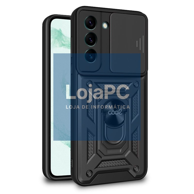 COOL Case for Samsung S906 Galaxy S22 Plus Hard Ring Black