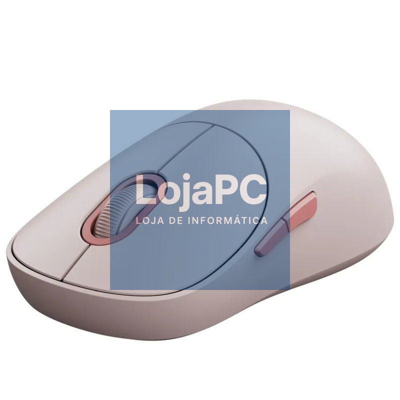 Rato sem fios Xiaomi Wireless Mouse 3/ até 1200 DPI/ Rosa