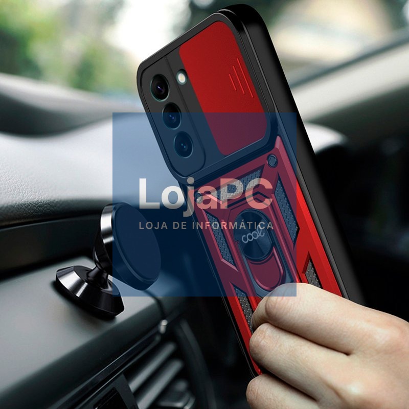 COOL Case for Samsung S906 Galaxy S22 Plus Hard Ring Red — imagem 3