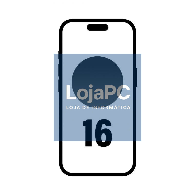 Smartphone Apple iPhone 16 128GB/ 6.1'/ 5G/ Preto