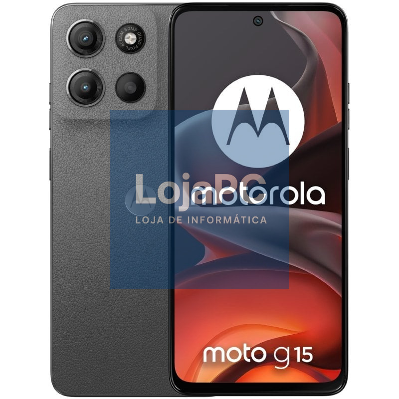 Smartphone Motorola Moto G15 8GB/ 512GB/ 6.72'/ Cinzento