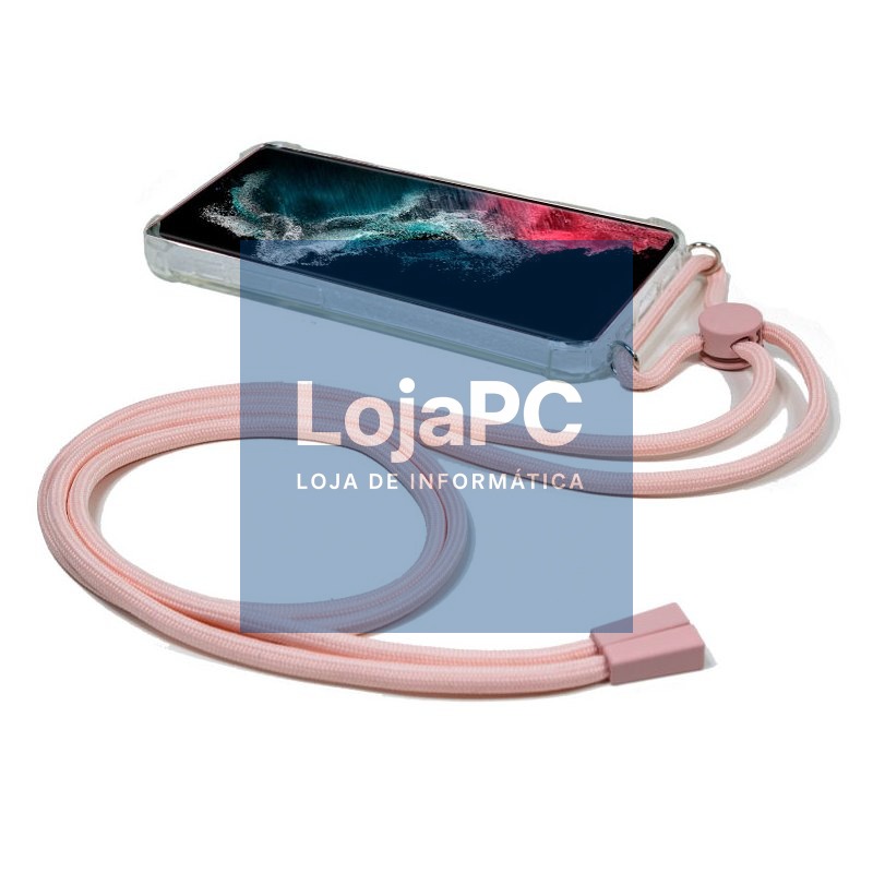 COOL Case for Samsung S908 Galaxy S22 Ultra Pink Cord — imagem 2