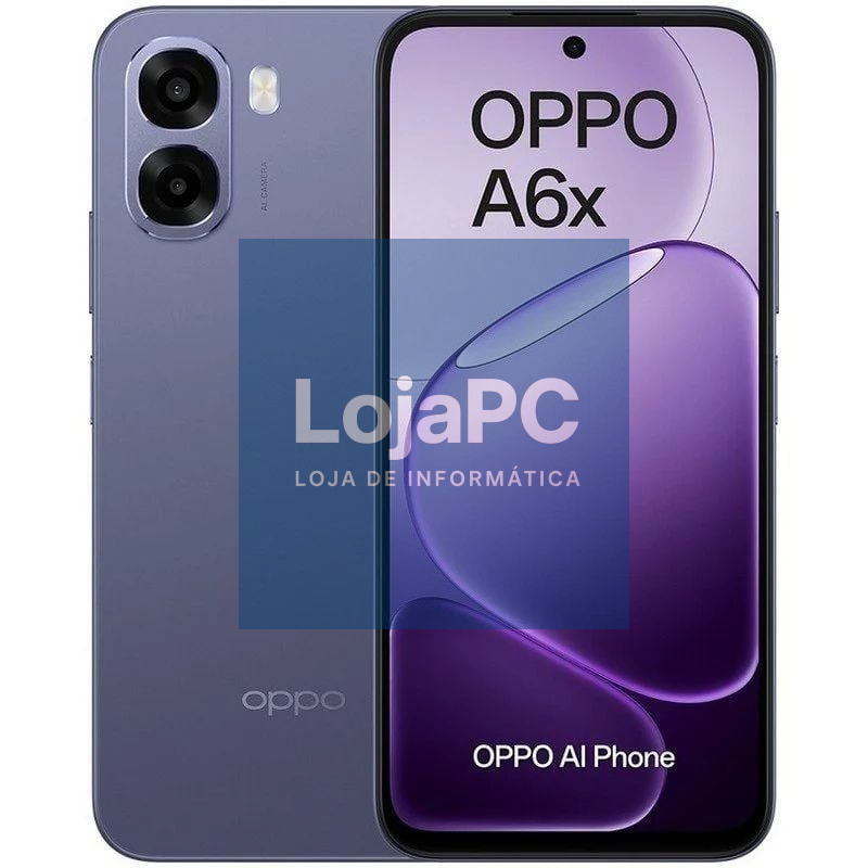 Smartphone Oppo A6x 4GB/ 128GB/ 6.75'/ Púrpura