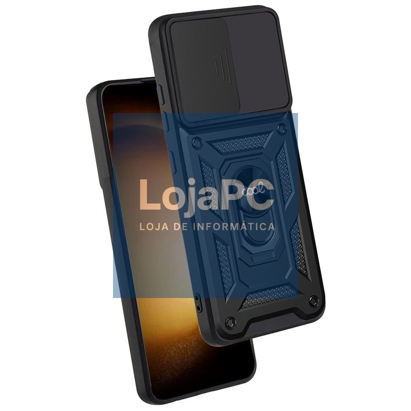 COOL Case for Samsung S911 Galaxy S23 Hard Ring Black — imagem 3