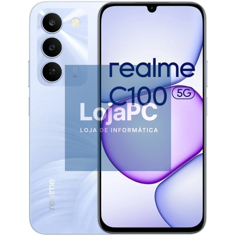 Smartphone Realme C100 4GB/ 256GB/ 6.8'/ 5G/ Purpura
