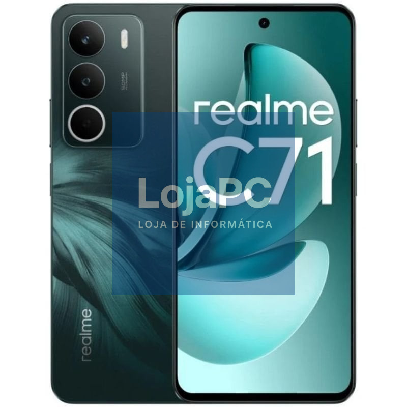 Smartphone Realme C71 4GB/ 256GB/ 6.67'/ Verde Escuro