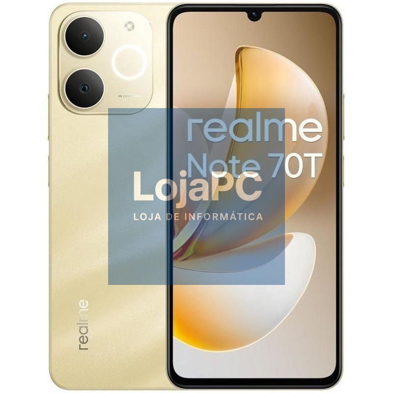 Smartphone Realme Note 70T 4GB/ 256GB/ 6.74'/ Dourado Playa