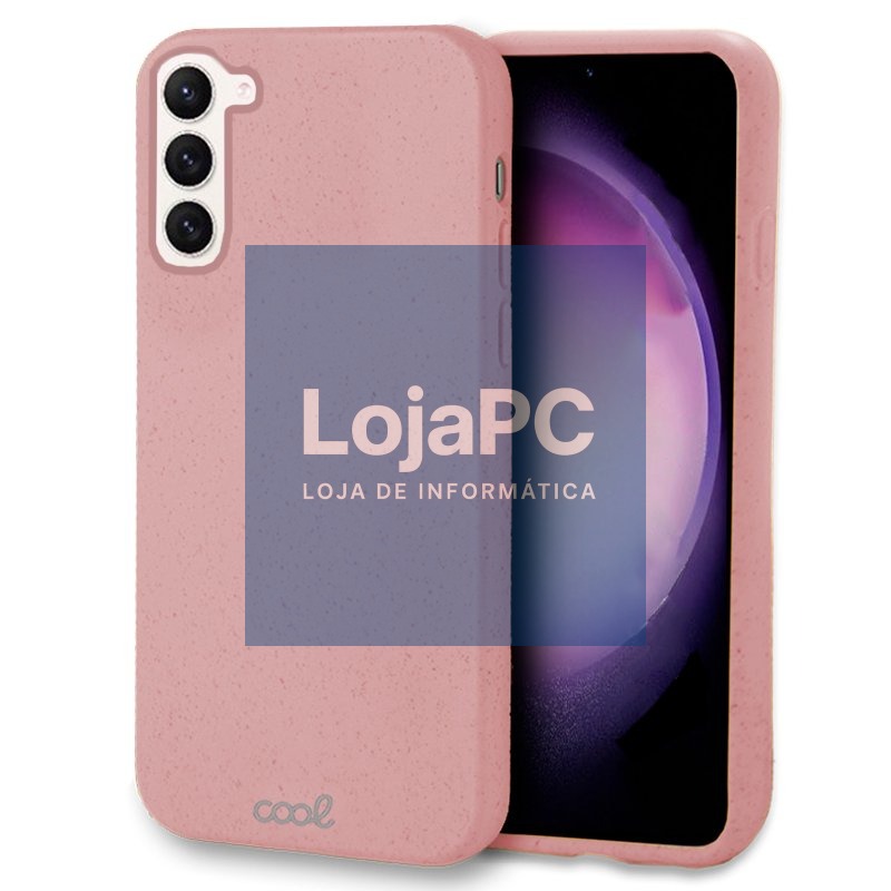 COOL Case for Samsung S916 Galaxy S23 Plus Eco Biodegradable Pink