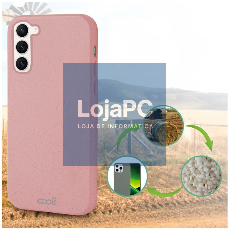 COOL Case for Samsung S916 Galaxy S23 Plus Eco Biodegradable Pink — imagem 3