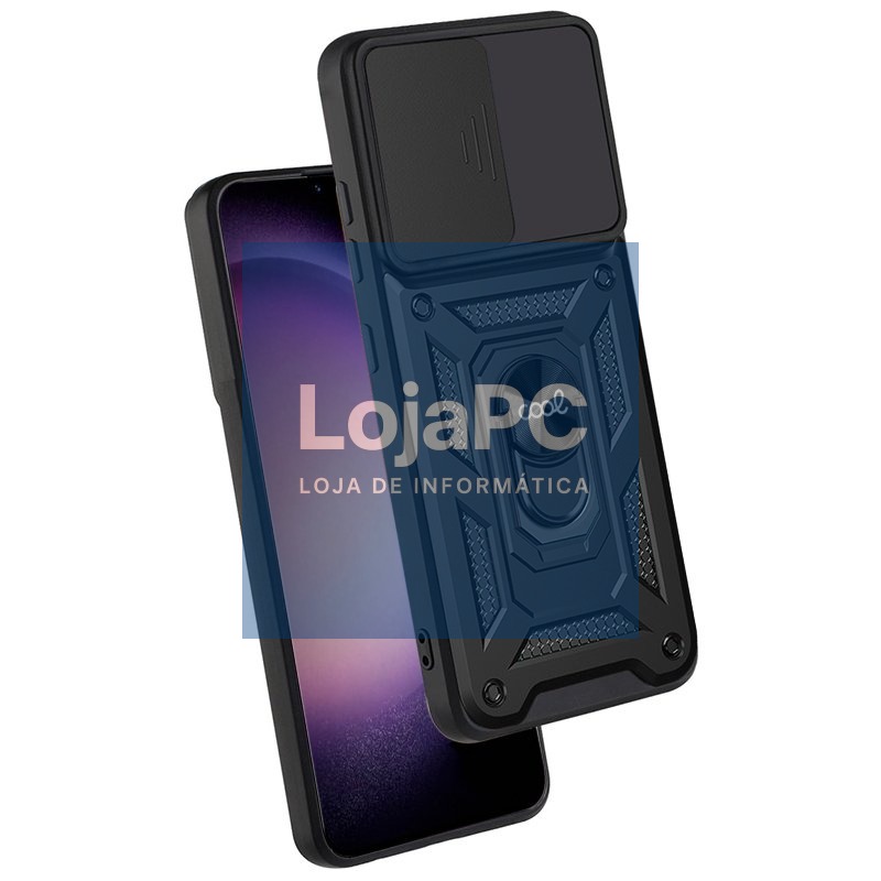 COOL Case for Samsung S916 Galaxy S23 Plus Hard Ring Black — imagem 2