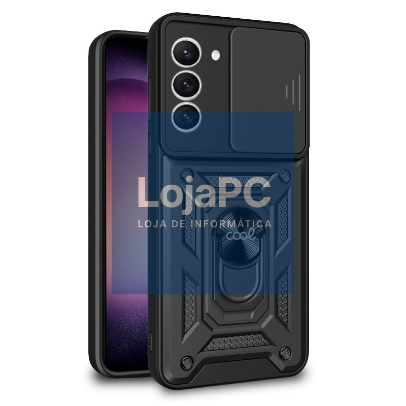 COOL Case for Samsung S916 Galaxy S23 Plus Hard Ring Black